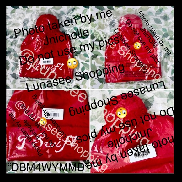 Red Taylor Swift beanie NIB - Picture 3 of 4